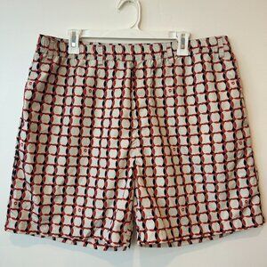 Malbon Lattice Nylon Golf Short Size XL